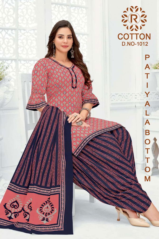 Rnx Cotton 1001 Printed Cotton Dress Material Catalog
